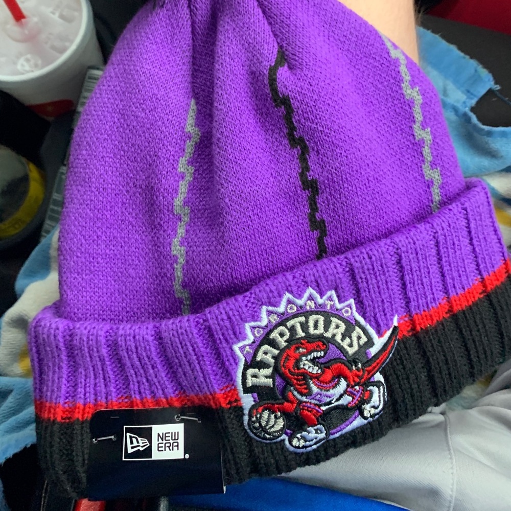 Raptors Knit Hat